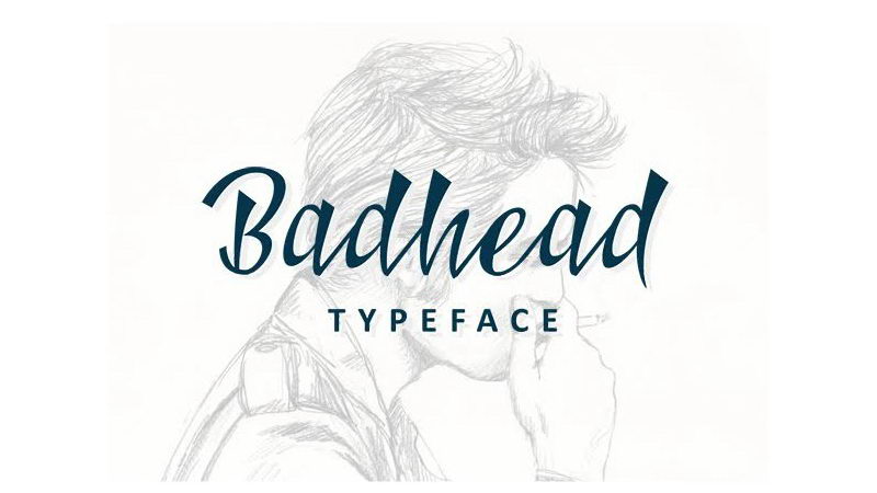 badhead free font