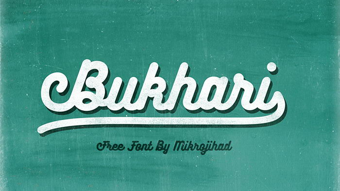 bukhari script free font