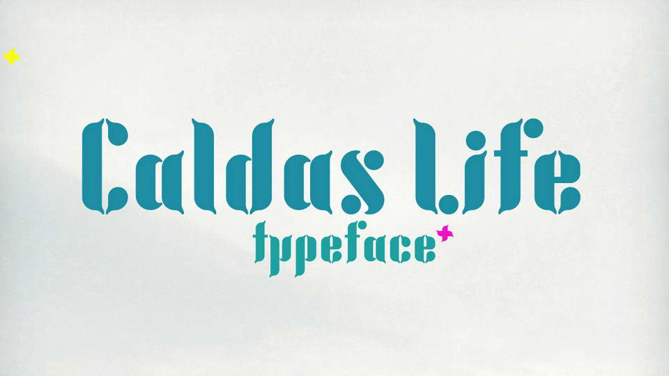 caldas life free font