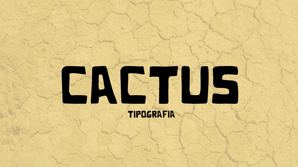 cactus free font
