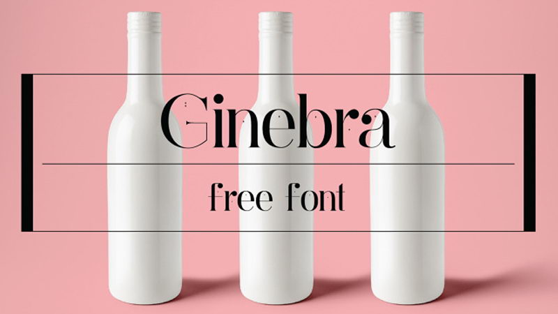 ginebra free font