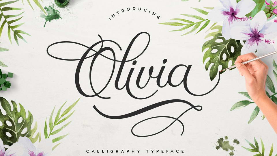 olivia free font