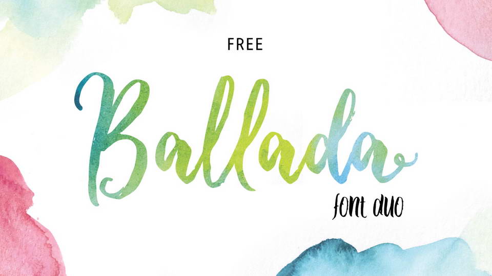ballada free font