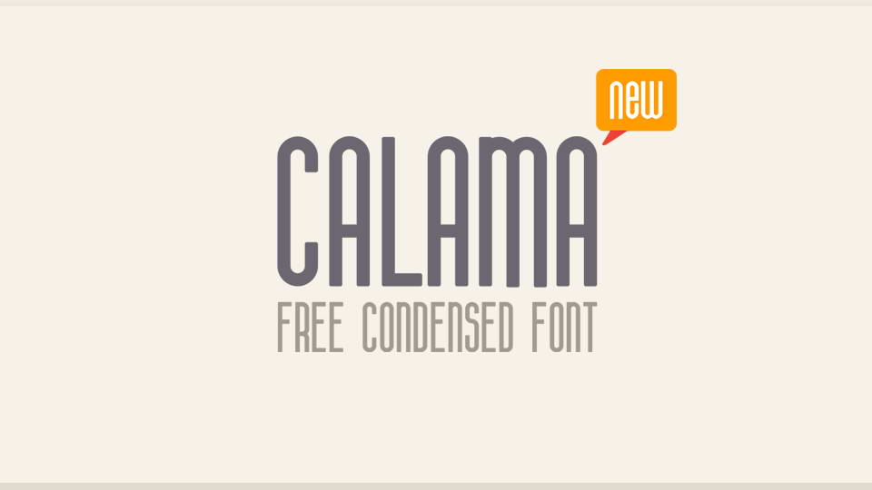 calama free font