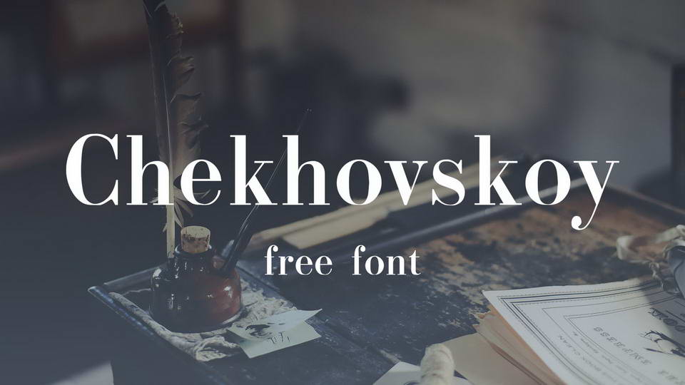 chekhovskoy free font