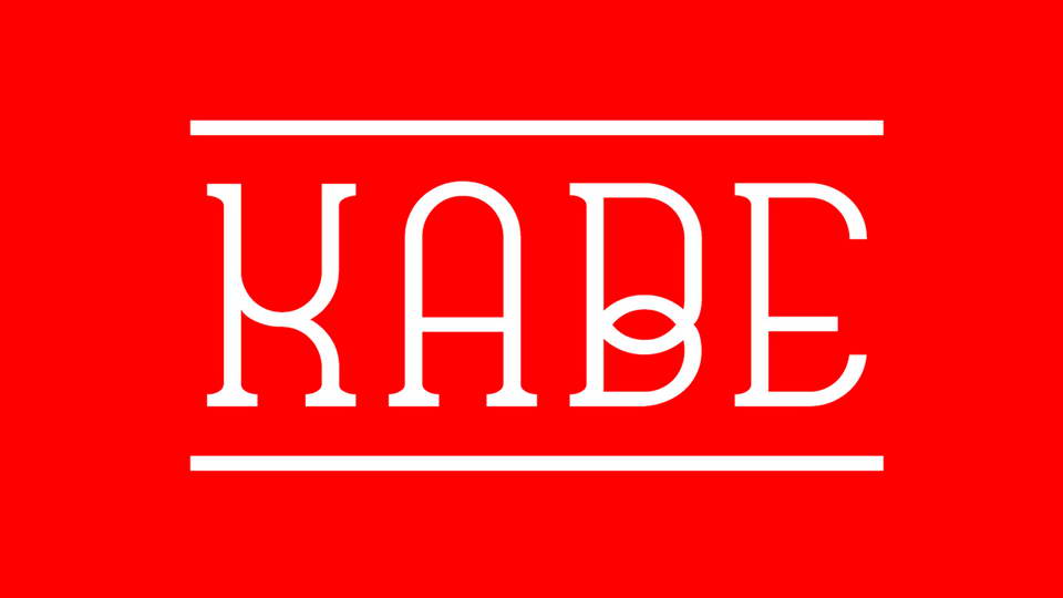 kabe free font