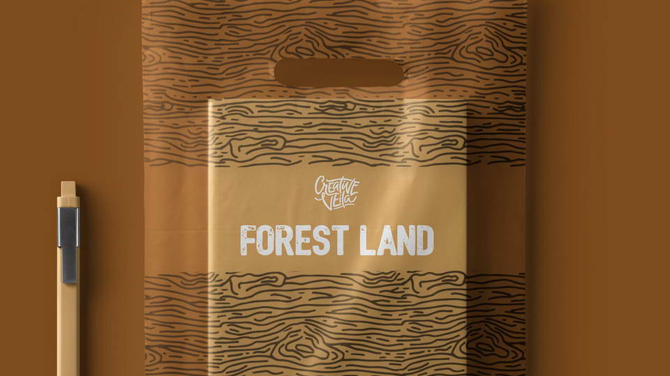 forest land vector kit