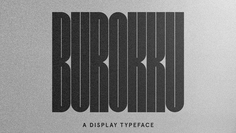 burokku free font