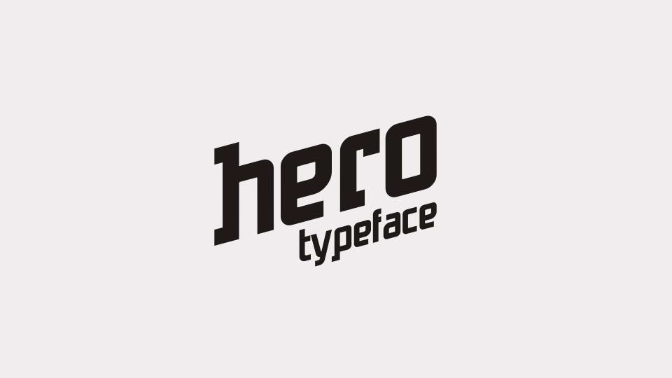 hero free font