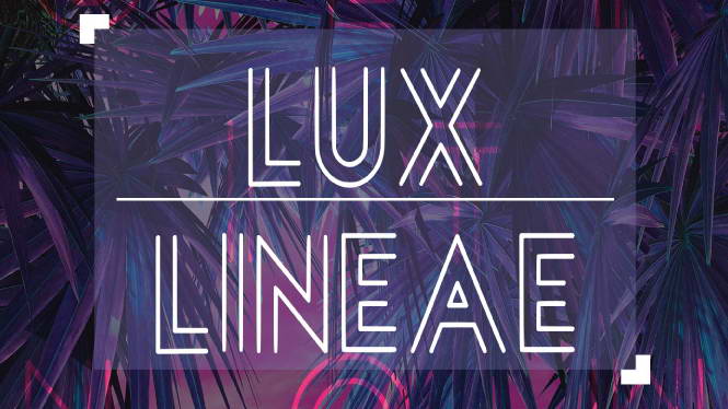 lux linae free font
