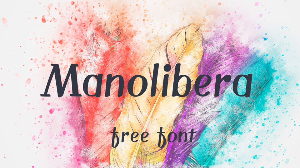 manolibera free font