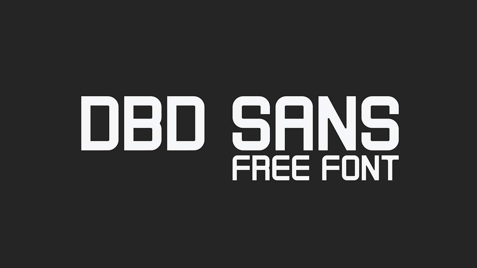 dbd sans free font