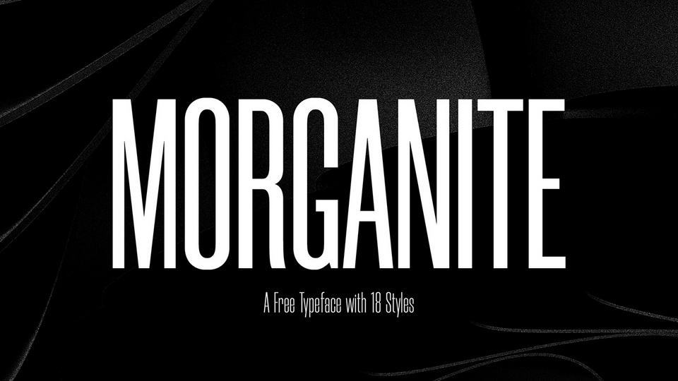 morganite free typeface